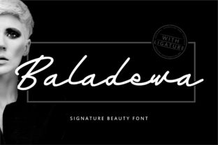 Baladewa: A Modern Handwritten Font for Editorial Design