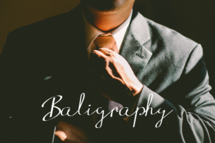 Baligraphy: An Elegant Handwritten Font for Makers