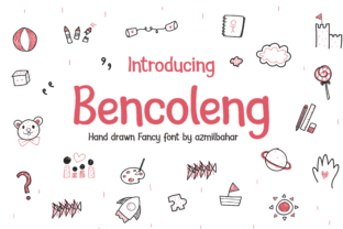 Bencoleng: A Whimsical Comic Typeface for Campaigns