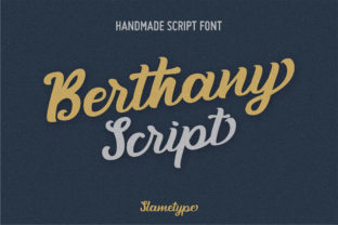 Berthany: A Handwritten Font for Your Brand