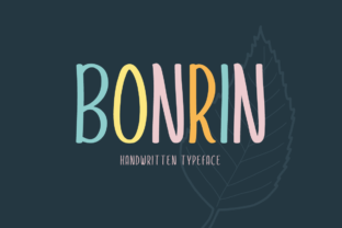 Bonrin: A Handwritten Font for Modern Web Design