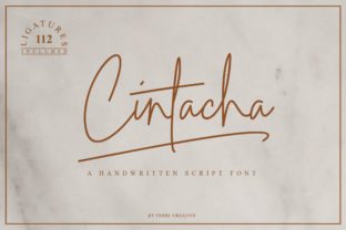 Cintacha: A Light Handwritten Font for Modern Web Design