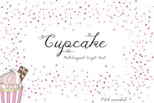 Cupcake: A Romantic Handwritten Font for Branding