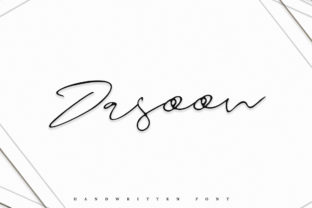 Dasoon: A Handwritten Font for Authentic Branding