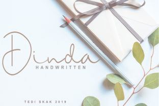 Dinda: A Modern Handwritten Font for Editorial Design