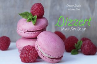 Dizzert: A Script Font for Charming Brand Identity