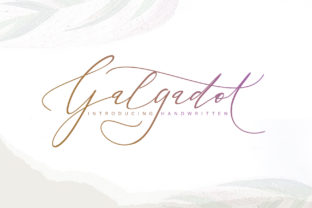 Galgadot: The Elegant Handwritten Font for Your Brand