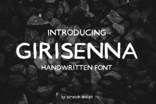 Girisenna: A Handwritten Font for Modern Editorial Design