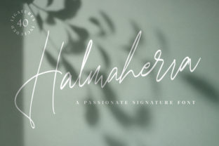 Halmaherra: A Handwritten Font for Bold Marketing