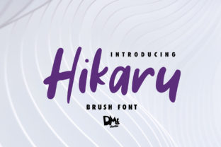 Hikaru: A Bold Handwritten Font for Brand Identity
