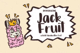 Jack Fruit: A Bold Handwritten Font for Campaigns