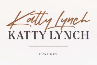Katty Lynch Duo: A Bold Script Font for Web Design