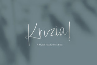 Krizia: A Modern Handwritten Font for Web Design
