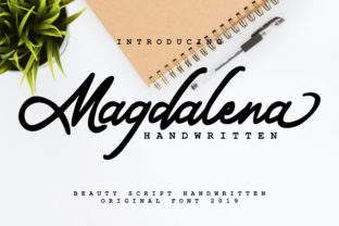 Magdalena: A Handwritten Font for Digital Charm