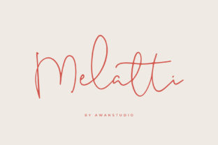 Melatti: A Handwritten Font for Modern Web Design