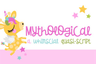 Mythological: A Whimsical Script Font for Brand Identity