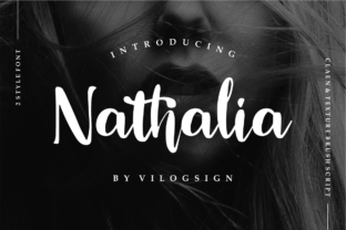 Nathalia: A Charming Handwritten Font for Authentic Branding