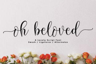 Oh Beloved: A Modern Script Font for Elegant Branding