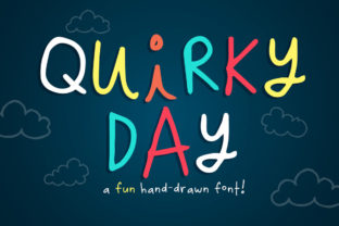Quirky Day: A Whimsical Handwritten Font for Makers