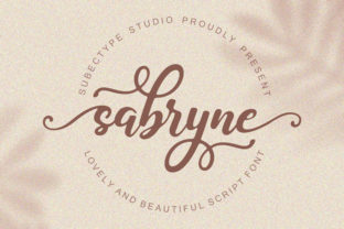 Sabryne: A Lovely Script Font for Branding
