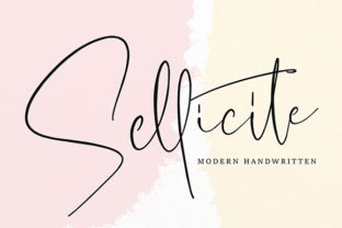 Sellicite: A Charming Handwritten Font for Branding