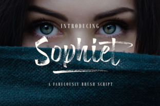 Sophiet: A Bold Brush Font for Authentic Branding