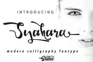 Syahara: A Bold Script Font for Web Design