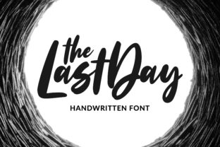 The Last Day: A Handwritten Font for Editorial Impact
