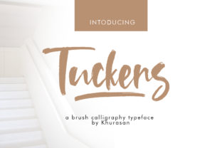 Tuckers: A Vintage Brush Font for Bold Campaigns