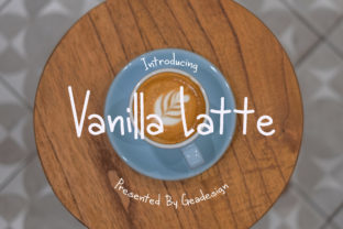 Vanilla Latte Font: A Sweet Handwritten Typeface for Branding