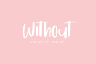 Without: A Charming Handwritten Font for Web Design